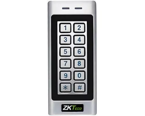 MK-V/ID Cititor de proximitate EM-Marine autonom cu tastatura p/u o usa. Finisaj: Metal