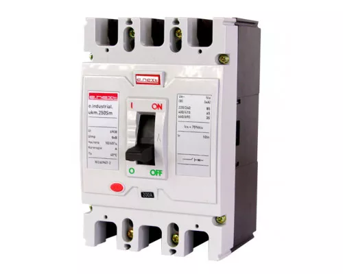 Шкафной автоматический выключатель e.industrial.ukm.250Sm.100, 3р, 100А