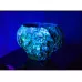 Vopsea fluorescentă pentru sticlă Portocaliu închis cu strălucire portocaliu închis la lumină ultravioletă