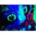 Флуоресцентная краска для наружных работ Темно-розовая с темно-розовым свечением под ультрафиолетом